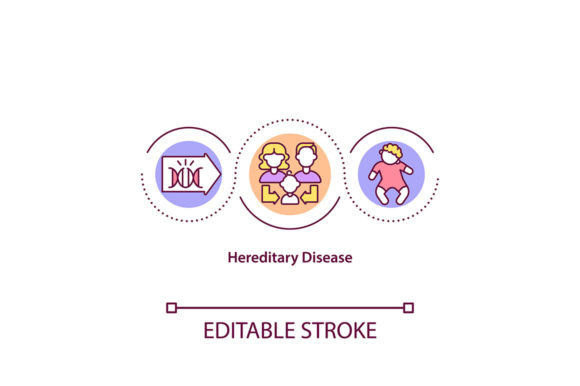Hereditary Disease Icon: Graphics for Icons