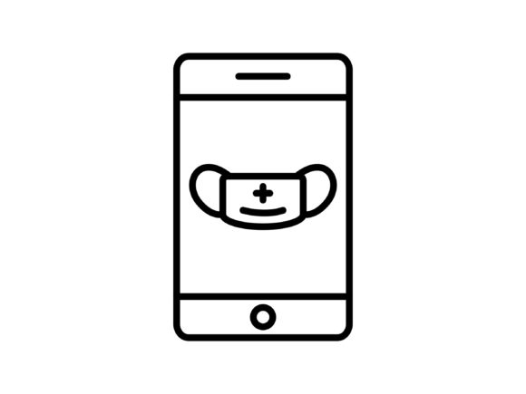 Medical Aid Line Icon Design: Graphics and Icons