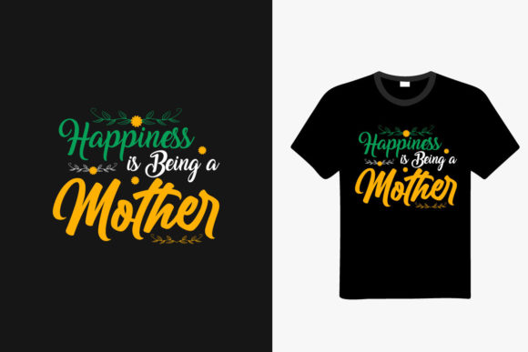 Mothers Typography T-Shirt Design Graphics & Templates