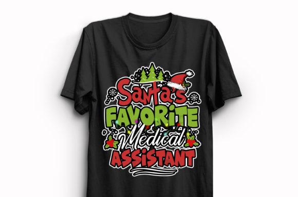 New Christmas T-Shirt Design 106 Graphics & Print Templates