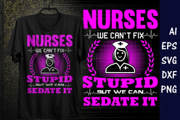 Nurses Graphics: Bold T-Shirt Designs