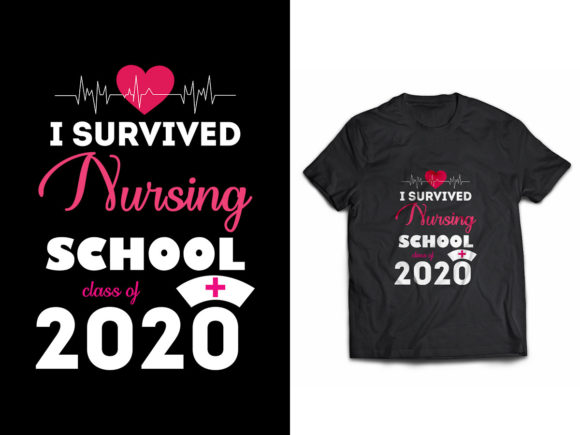 Nursing School Class of 2020 Graphics & Print Templates