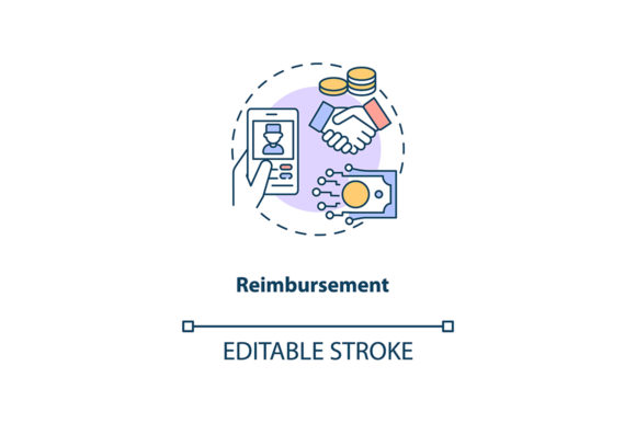 Reimbursement Icon Graphics for Crafters
