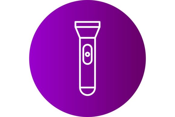 Reviewing the Medical Torch Light Gradient Circle Icon