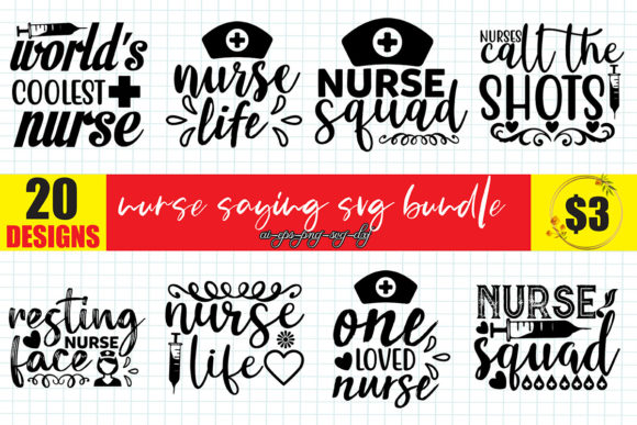 Reviewing the Nurse Saying SVG Bundle for Real Projects