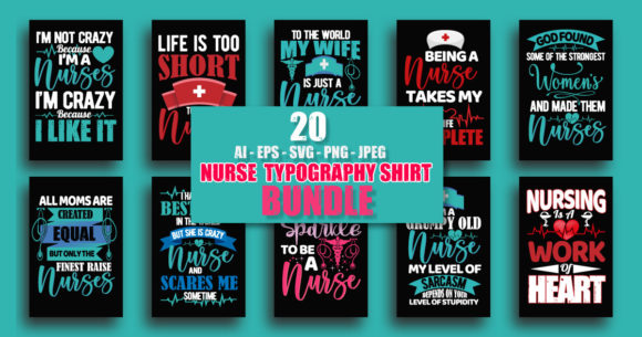 Reviewing the Nurse Typography Shirt Bundle for Real Embroidery Projects